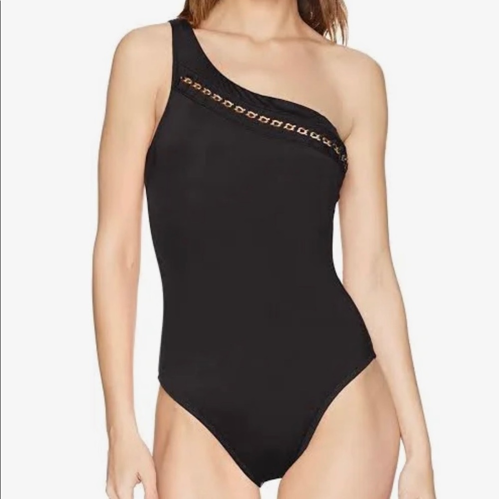 Brand New Kenneth Cole One Shoulder Swim Suit
